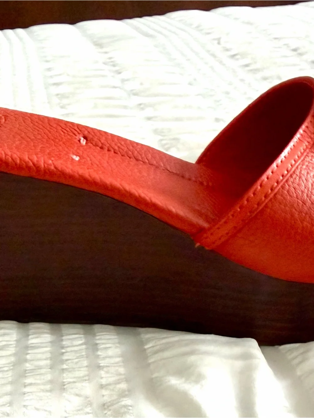 Tory Burch Selma Platform Wedge Slide Sandals. Size 10M - Picture 4 of 10
